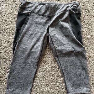 Lucy Gray and Black Athletic Leggings